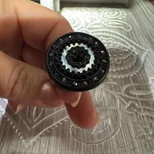 Black Statement Ring